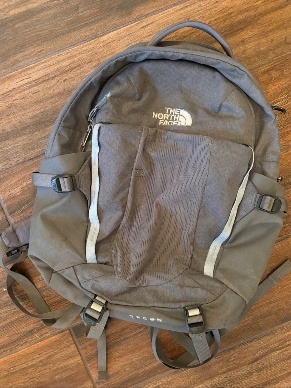 The North Face Grey & Light Boue Recon Backpack
